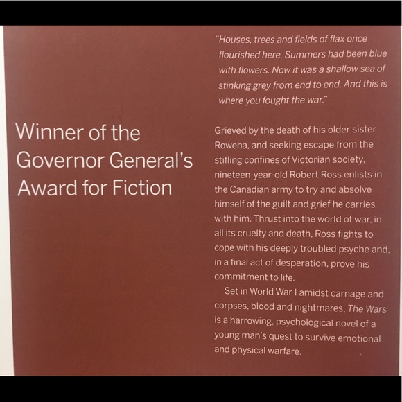 ADD-On🙀 FREE! The Wars / Timothy Findley - Picture 7 of 16